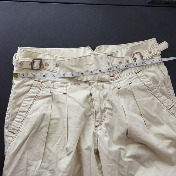 Polo Ralph Lauren Womens Cargo Ankle Denim Jeans Size 6 Y2K Baggy Vintage Gorp - Picture 6 of 13